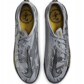 Nike Phantom Gt Scorpion Academy Dynamic Fit Tf DA2263 001 football shoes silver silver 1