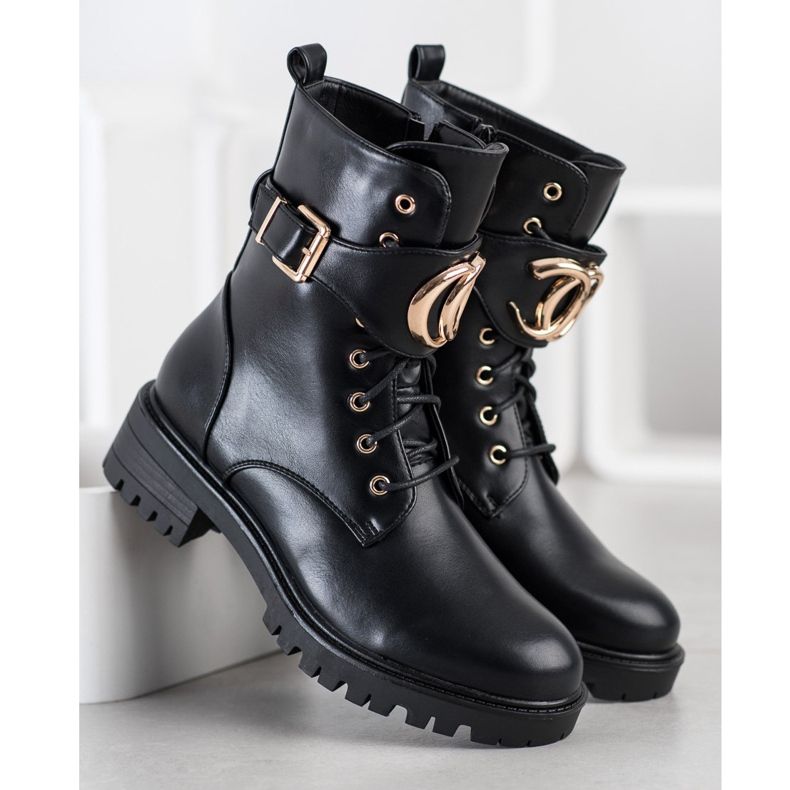 SHELOVET Workers With Golden Ornament black 1