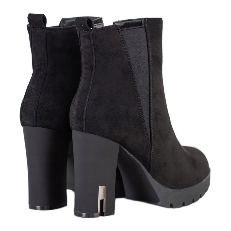 Super Mode Boots With Mat Heel black 1