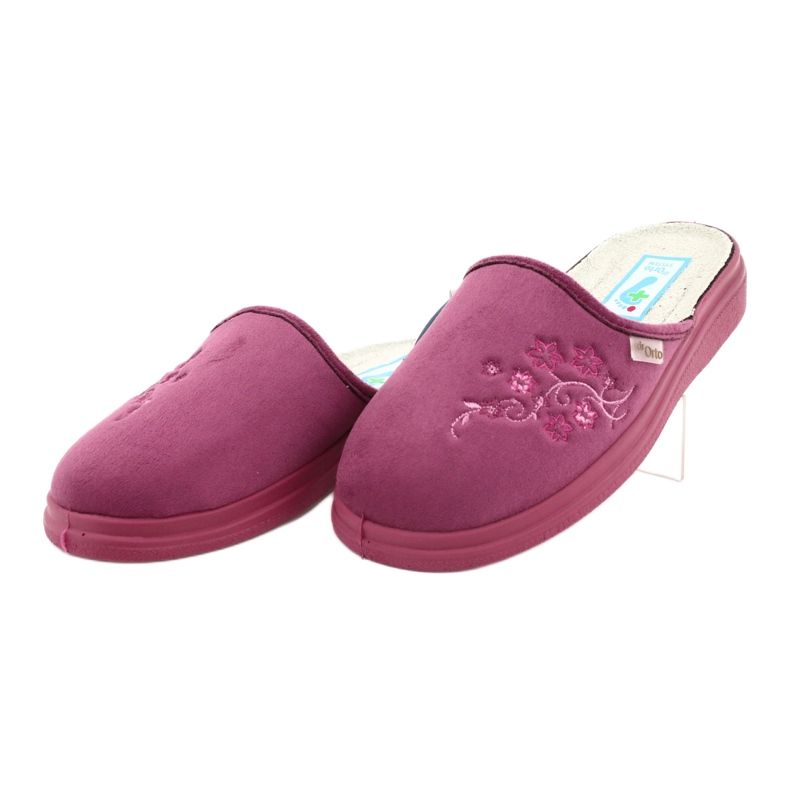 Befado women's pu slippers 132D014 pink 2 Befado women's pu slippers 132D014 pink 2