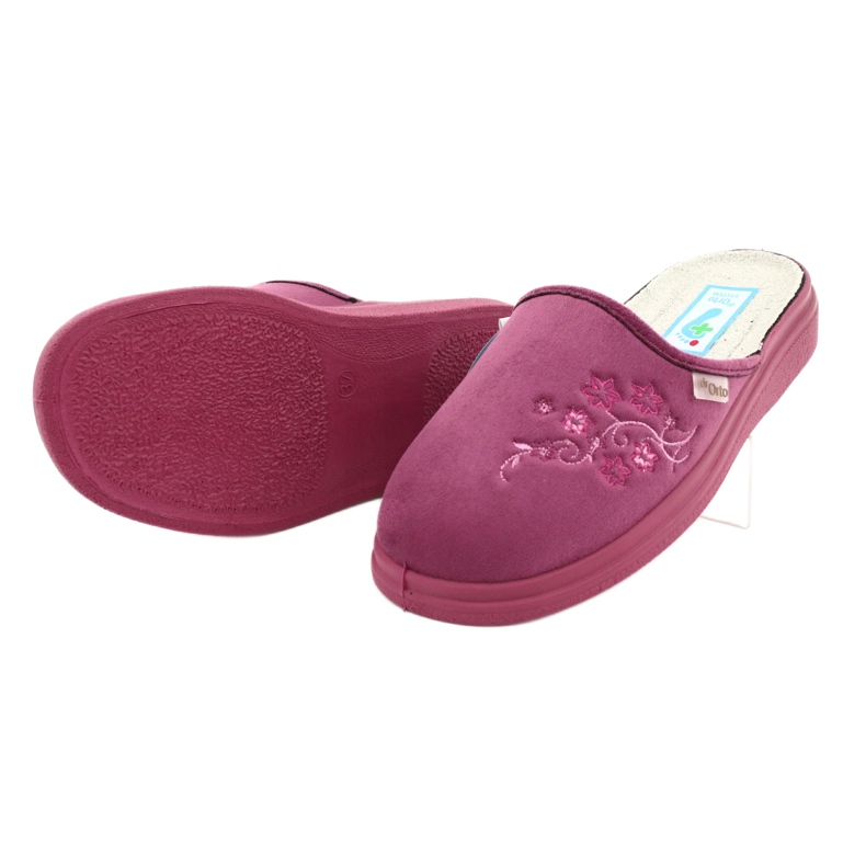Befado women's pu slippers 132D014 pink 3 Befado women's pu slippers 132D014 pink 3