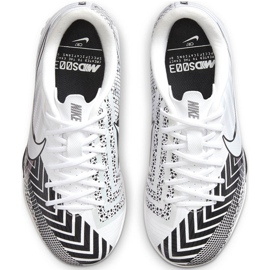 Nike Mercurial Vapor 13 Academy Mds Tf Junior CJ1178 110 football shoe white white 1