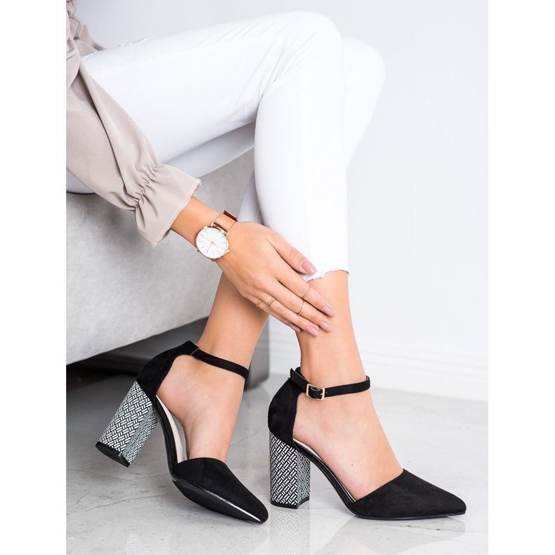 Goodin Pumps With Decorative Heel black 1