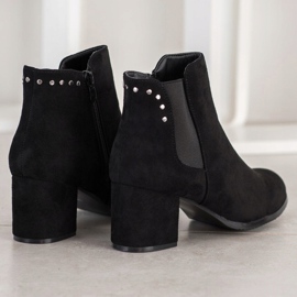 J. Star Warm Boots On High Heels black 2