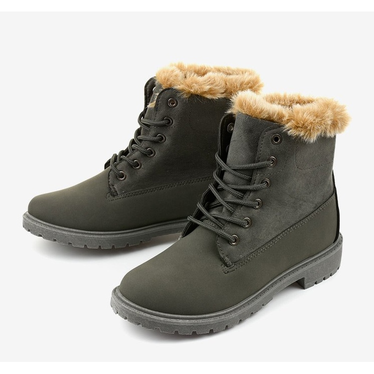 Gray boots Olaksalim insulated boots grey 2 Gray boots Olaksalim insulated boots grey 2