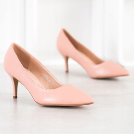 SHELOVET Pumps With Eco Leather pink 2