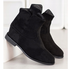 Sergio Todzi Cowboy boots on a wedge black 1