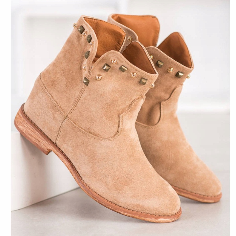 Bella Paris Warm beige cowboy boots 2 Bella Paris Warm beige cowboy boots 2