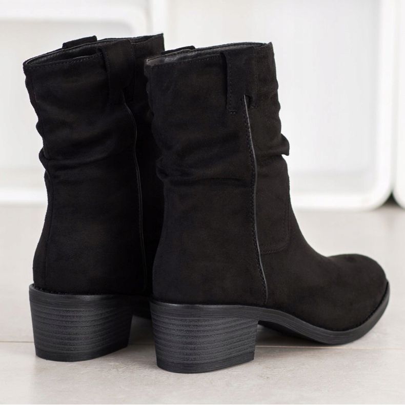 Super Mode Casual Boots With Warming black 1