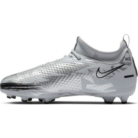Nike Phantom Gt Scorpion Academy Dynamic Fit FG / MG Jr DA2287 001 football shoes blue grey 2 Nike Phantom Gt Scorpion Academy Dynamic Fit FG / MG Jr DA2287 001 football shoes blue grey 2