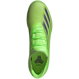 Adidas X Ghosted.1 In green soccer shoes EG8170 1