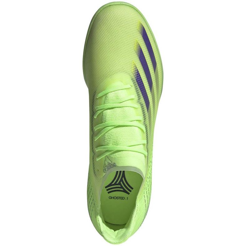 Adidas X Ghosted.1 Tf soccer shoes green EG8175 1