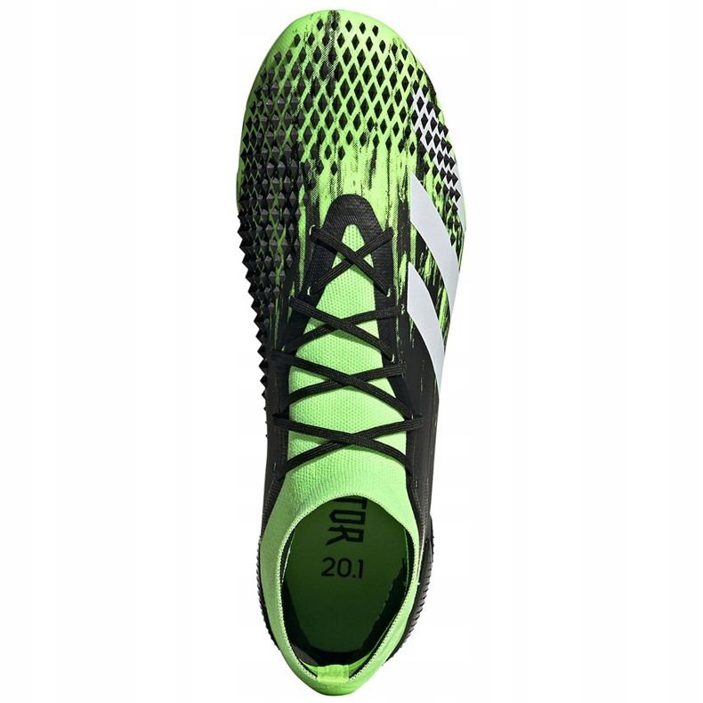 Football boots adidas Predator Mutator 20.1 Fg black and green EH2892 1