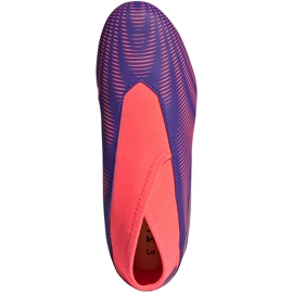 Adidas Nemeziz.3 Ll Fg Junior purple-pink EH0583 football shoes violet 1