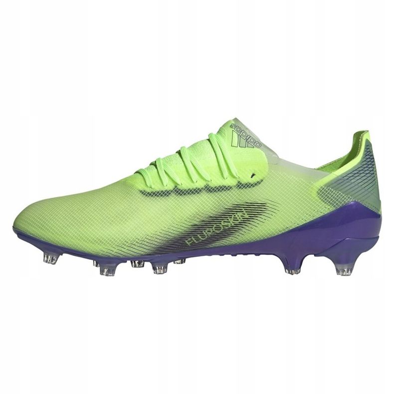 Adidas X Ghosted.1 Ag M FY0958 football boots blue, purple, green green 1