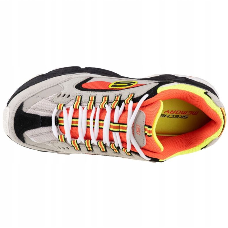Skechers Stamina-Cutback M 51286-GYOR orange grey multicolored 2