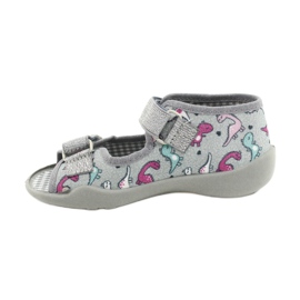 Befado children's shoes 242P105 silver grey 2