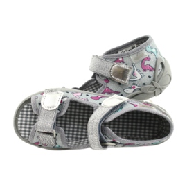 Befado children's shoes 242P105 silver grey 5