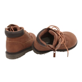 Apawwa Children's boys' brown boots Moa boots 4