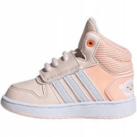 Adidas Hoops Mid pink FW4924 children's shoes 1