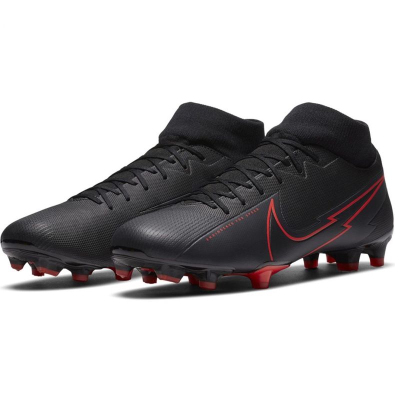 Nike Mercurial Superfly 7 Academy FG / MG M AT7946 060 soccer shoes purple, black black 1
