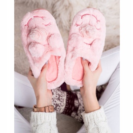 Bona Women's unicorn slippers pink 4