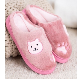 Bona Warm Slippers pink 1 Bona Warm Slippers pink 1