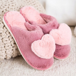 Bona Slippers With A Heart pink 1