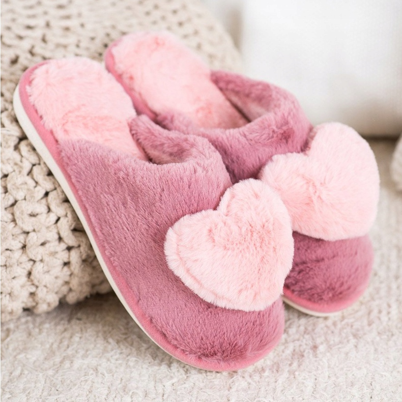 Bona Slippers With A Heart pink 1