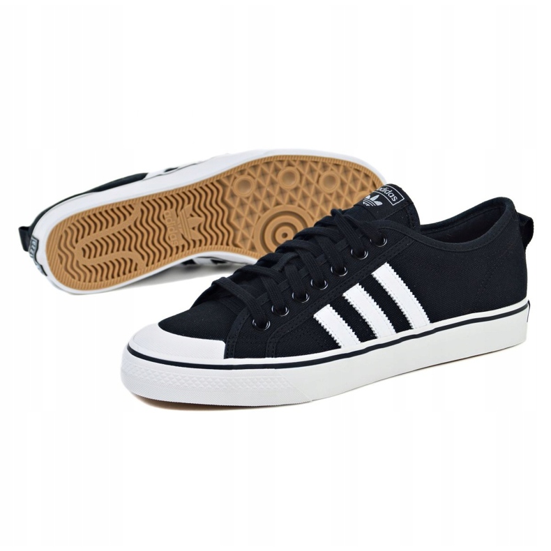 Adidas Nizza M B37856 shoes black 1