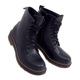 Lace-up boots black martensiaki NC1019 Black 1 Lace-up boots black martensiaki NC1019 Black 1