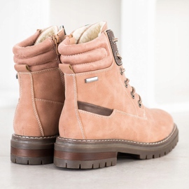 Super Mode Comfortable Trappers pink 1
