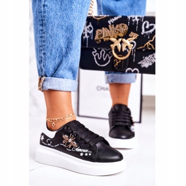 Women's Sport Shoes Sneakers With A Fly Black Amour 2