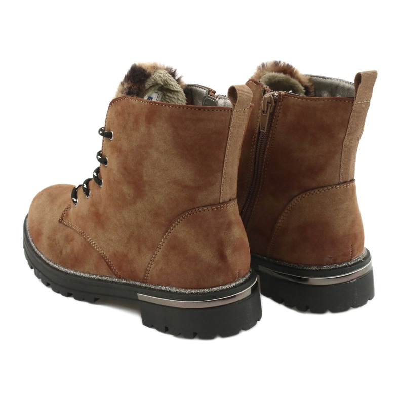 American Club Girls' boots GC33 brown boots 4 American Club Girls' boots GC33 brown boots 4