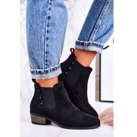 PJ1 Women's Classic Chelsea Boots Suede Black Walker Boots 2 PJ1 Women's Classic Chelsea Boots Suede Black Walker Boots 2