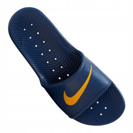 Nike Kawa Shower M 832528-407 slippers navy yellow 2