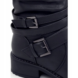 Black women's boots black 7501 Black 1