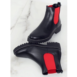 Black Chelsea boots for women 15602-9 Black 1