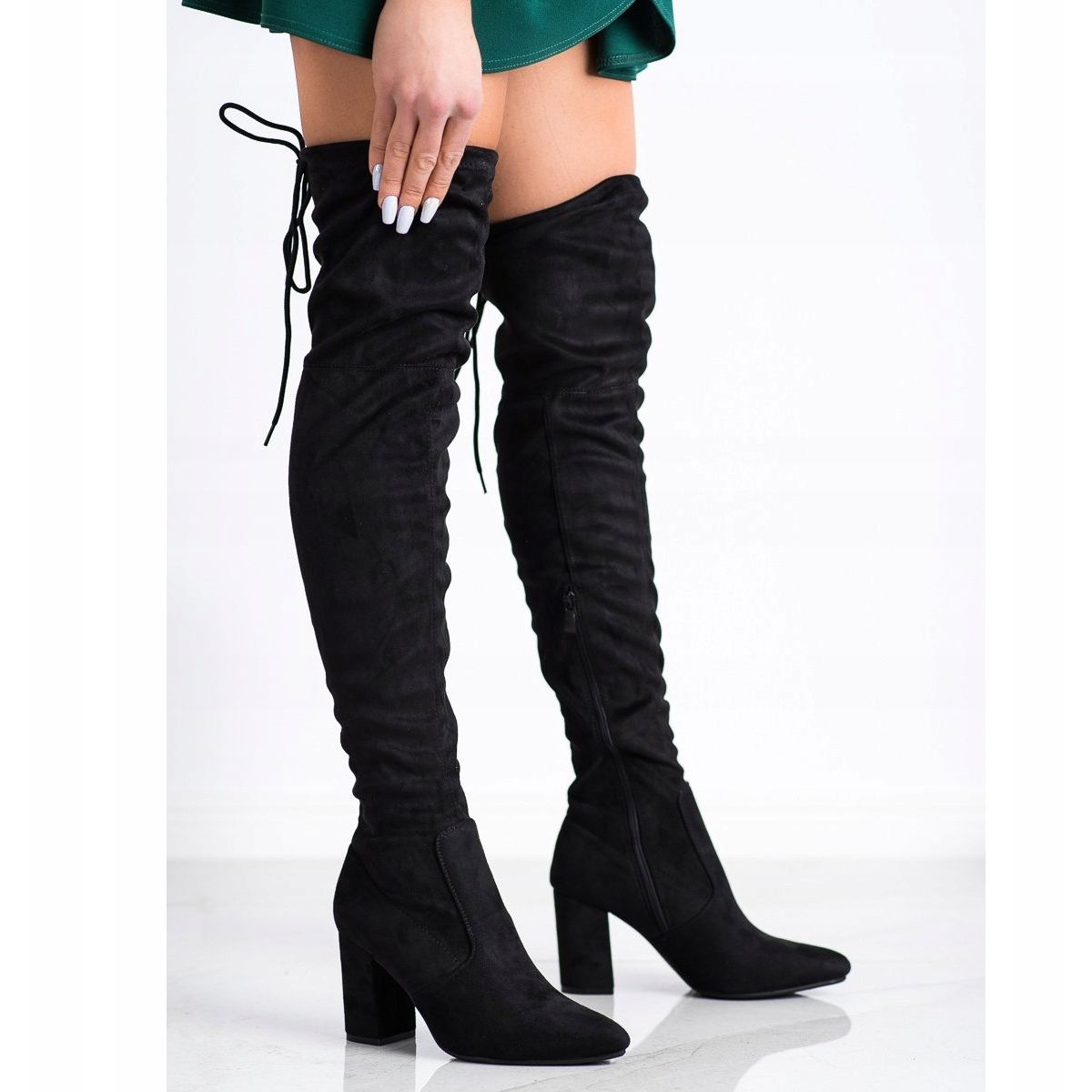 stylish thigh high boots