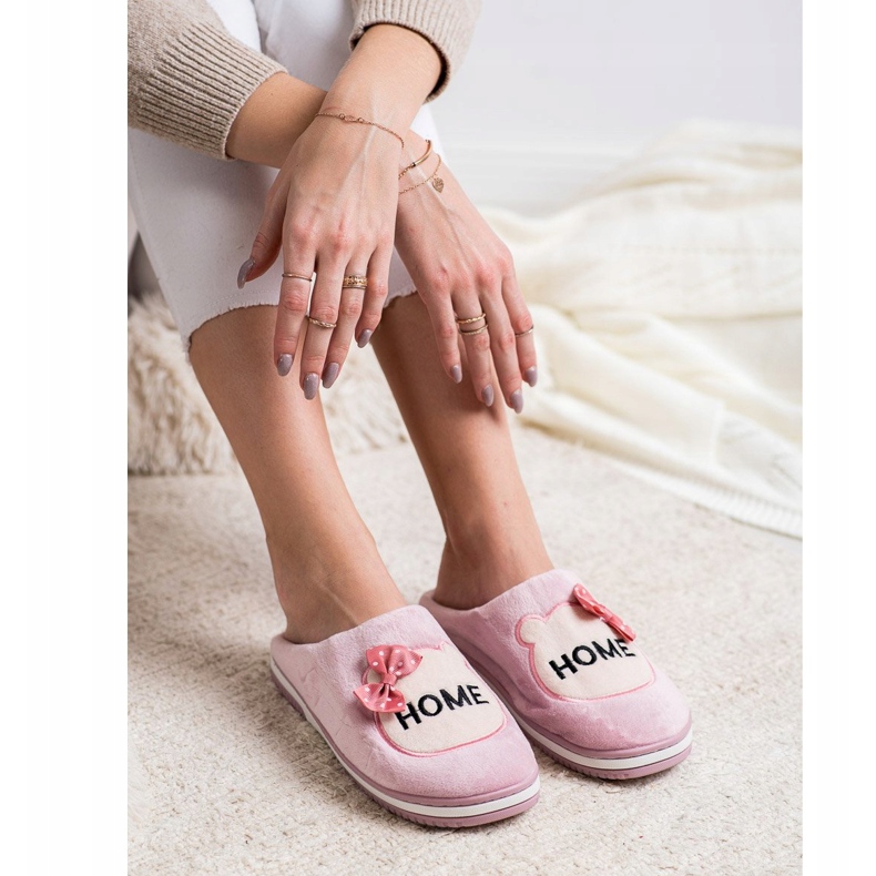 Bona Home Slippers pink 1