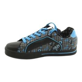 Sport Sneakers McArthur 13-bk black blue grey 1 Sport Sneakers McArthur 13-bk black blue grey 1