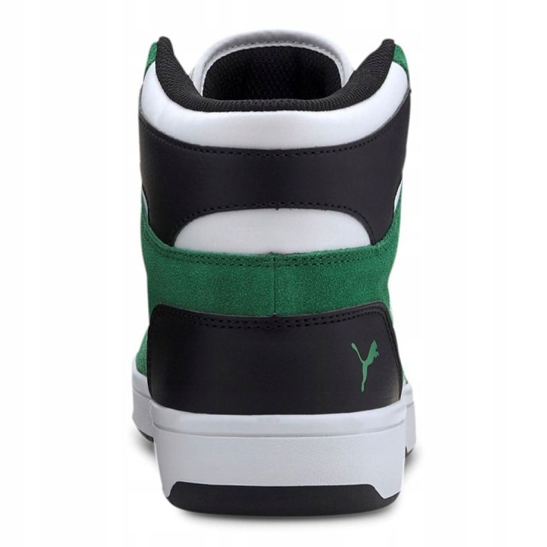 Puma Rebound LayUp Sd M 370219-05 white black green 1