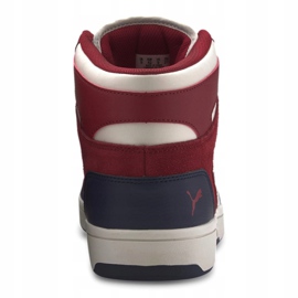 Puma Rebound LayUp Sd M 370219-04 white black red multicolored 1