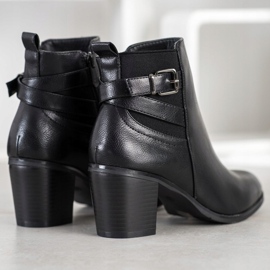Ideal Shoes Casual Black Boots 1 Ideal Shoes Casual Black Boots 1