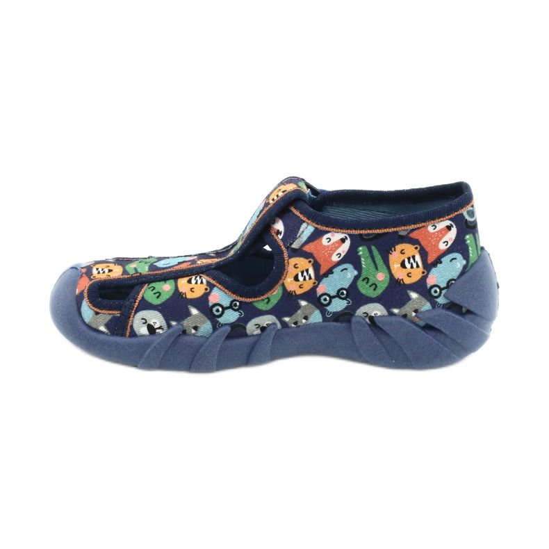 Befado children's shoes 190P101 navy blue blue multicolored green 2 Befado children's shoes 190P101 navy blue blue multicolored green 2