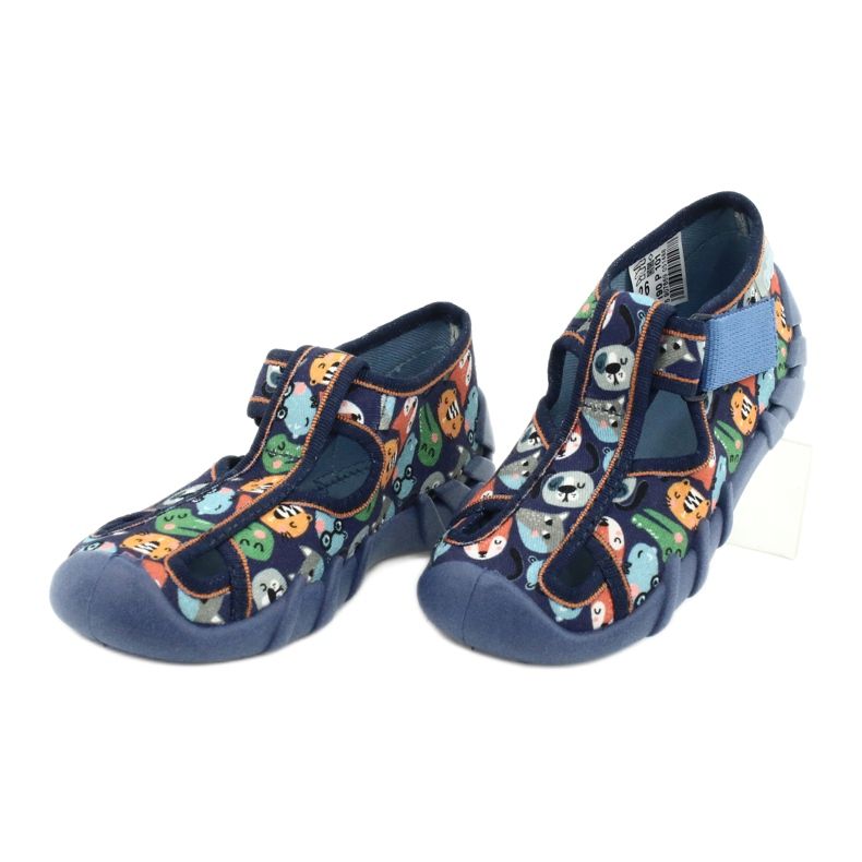 Befado children's shoes 190P101 navy blue blue multicolored green 3 Befado children's shoes 190P101 navy blue blue multicolored green 3