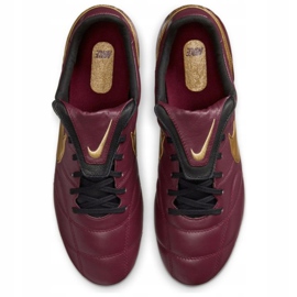 Nike The Nike Premier Ii Fg M 917803 690 football shoes multicolored burgundy, gold 1
