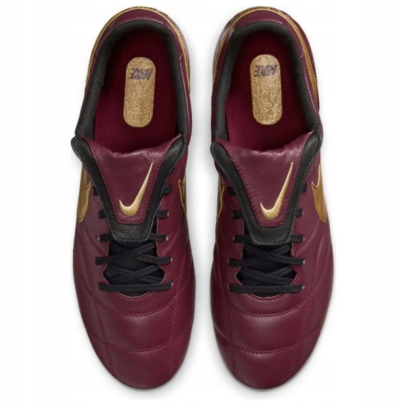 Nike The Nike Premier Ii Fg M 917803 690 football shoes multicolored burgundy, gold 1