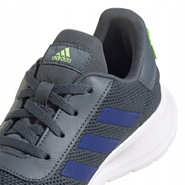 Adidas Tensaur Run K gray FV9444 children's shoes blue grey green 2 Adidas Tensaur Run K gray FV9444 children's shoes blue grey green 2
