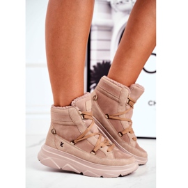 Kylie Crazy Women's Sneakers Beige Snow boots Missy 2 Kylie Crazy Women's Sneakers Beige Snow boots Missy 2